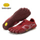 Vibram五指鞋女運動(dòng)鞋輕便透氣赤足跑步鞋健身訓練休閑鞋五趾鞋  KSOEVO 勃艮第酒紅（建議拍大一碼） 38