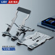 LIEV 手機支架迷你便攜式架可折疊卡片抖音追劇iPad平板網(wǎng)課學(xué)習辦公室多功能懶人可調節鋁合金支撐架 太空銀【折疊收納丨金屬支架】