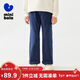 迷你巴拉女童褲子2025春新品寶寶甜美喇叭彈力長(cháng)褲【軟牛仔】