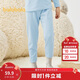 巴拉巴拉男童保暖褲秋季兒童秋褲打底褲小童中大童睡褲兩條裝209925169106