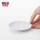 MUJI波佐見(jiàn)燒 吉祥豆皿 盤(pán)子碟子餐具蘸碟 家用 菊 MDL97A3A 長(cháng)100.55mm