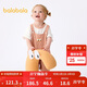 巴拉巴拉寶寶短袖套裝男女童夏裝洋氣背帶褲兩件套2025時(shí)髦潮209225119203