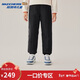 Skechers斯凱奇兒童羽絨梭織長(cháng)褲冬季男女童防寒保暖滑雪運動(dòng)褲P425K029