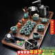 原和功夫茶具套裝家用整套自動(dòng)燒水一體茶盤(pán)茶杯茶壺辦公會(huì )客現代茶臺