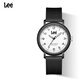 Lee學(xué)生手表青少年初高中生專(zhuān)用機械考試運動(dòng)表靜音指針男生U551黑