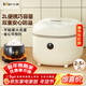 小熊（Bear）電飯煲2~3人 迷你小容量智能預約電飯鍋 多功能微壓柴火元釜內膽2L  DFB-B20A1