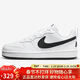 耐克NIKE大童休閑鞋 COURT BOROUGH 運動(dòng)鞋女子DV5456-104白 38.5