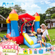 博士豚充氣城堡家庭版蹦蹦床小型兒童室內充氣跳床滑梯游樂(lè )園帶娃神器 62017-歡樂(lè )跳床-跳床款