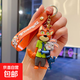 可愛(ài)瘋狂動(dòng)物城鑰匙扣卡通朱迪公仔小掛件精致汽車(chē)包包鑰匙鏈掛飾 朱迪擁抱尼克