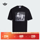 adidas Jabbar x Bruce Lee 聯(lián)名純棉短袖T恤男女阿迪達斯三葉草   黑色   XL