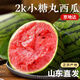 京地達西瓜山東糖丸手撕2K小西瓜新鮮水果凈重2.5斤單果750g+源頭直發(fā)