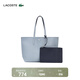 LACOSTE法國鱷魚(yú)女包25秋冬新款時(shí)尚正反兩用單肩托特包|NF2142AA R40/灰藍色/深藍色 00