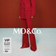 MO&Co.【秦嵐同款】RECTO設計師聯(lián)名2024冬新品休閑褲