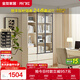 全友家居 現代簡(jiǎn)約風(fēng)組合收納柜二門(mén)展示柜開(kāi)放式儲物抽屜柜書(shū)房書(shū)柜