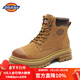 Dickies男士馬丁靴高幫時(shí)尚男靴工裝靴情侶靴男 土黃 39-男女款