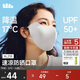 蕉下（beneunder）防曬口罩女防曬面罩防紫外線(xiàn)高顏值輕涼款臉基尼高山灰