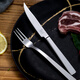 雙立人（ZWILLING） 德國進(jìn)口西餐餐具不銹鋼刀叉套裝牛排沙拉餐具2件套 尖頭刀叉2件套