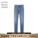 杰尼亞（Zegna）25春夏新品 男士棉質(zhì)牛仔褲長(cháng)褲男裝禮物男 UFIJ3A9 508 004 牛仔藍色 31