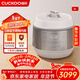 福庫（CUCKOO）雙子星電飯煲韓國原裝進(jìn)口家用大容量電飯鍋無(wú)涂層內膽IH立體加熱雙變壓力切換智能多功能電飯鍋 KHTAS1011FWM 5L