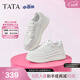 他她（TATA）孫樂(lè )言同款小白鯨厚底休閑板鞋女加絨小白鞋子GCD07AM6 白桃牛乳 34