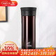 膳魔師（THERMOS）保溫杯470ml高真空不銹鋼辦公家用帶茶漏水杯CMK-501 CBW