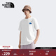 北面（The North Face）男女同款TDC印花系列短袖T恤戶(hù)外透氣25春夏新款|8GYY FN4/雪峰白 L (175)