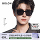 BOLON暴龍眼鏡林一同款墨鏡男款方框太陽(yáng)鏡女偏光鏡女神節禮物BL3203 【明星同款】C10 亮黑色-偏光