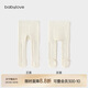 babylove嬰兒連褲襪春秋長(cháng)筒過(guò)膝襪高彈寶寶打底褲百搭連腳襪褲