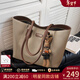 viney托特包包女包輕奢單肩包大容量生日生日情人節禮物送女友老婆 【卡其色】新年送女生實(shí)用高級感手提包 時(shí)尚品牌通勤百搭休閑腋下包