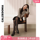 Calzedonia【周雨彤同款】卡澤意襪秋冬女士保暖鏤空菱格連褲襪MODC2130 4702-黑色 1雙 S /M
