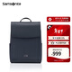 新秀麗（Samsonite）女士雙肩包獨立14英寸電腦包背包NO2藏藍色新年情人節禮物送女友
