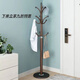 愛(ài)派森歐式輕奢衣帽架大理石落地掛衣架臥室衣架客廳鐵藝簡(jiǎn)易立式掛包架 承重120kg【熱賣(mài)大理石】咖啡色