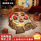 若客（ROKR）轉轉杯 八音盒音樂(lè )盒積木拼圖diy手工木質(zhì)拼裝模型玩具生日禮物