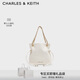 CHARLES&KEITH柔軟抽繩簡(jiǎn)約鏈條福袋包單肩斜挎包包女包新年禮物CK2-80151536