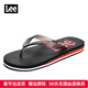 Lee人字拖男2026夏季新款夾趾拖鞋潮百搭戶(hù)外休閑沙灘涼拖鞋男 紅色JTL252UF366 42 碼【260mm】