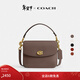 蔻馳（COACH）【禮物】經(jīng)典標志CASSIE19號單肩斜挎包翻蓋冬季女包 B4/深石灰色