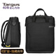 泰格斯（TARGUS）手提電腦包TOTE豎款雙肩包可擴容15/16英寸書(shū)包輕便背包潮流黑609