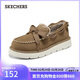 斯凱奇（Skechers）女鞋加絨保暖時(shí)尚單鞋低幫軟底防滑休閑平底鞋114765