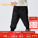 巴拉巴拉童裝兒童褲子男童女童寶寶保暖加厚羽絨褲冬裝束腳長(cháng)褲時(shí)尚