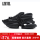 安哲衛（AZEVIL）厚底老爹鞋男2026春季款輕奢網(wǎng)紅宇宙飛船太空鞋運動(dòng)休 黑武士 42 /男