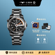 古尊全自動(dòng)機械手表男款蛟龍系列200米防水潛水表游泳運動(dòng)計時(shí)夜光 【黑武士-黑鋼表帶】贈硅膠帶GN.16020M.BB