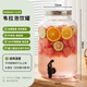 喜碧（Scybe）泡酒容器 韋拉11斤裝帶龍頭食品級玻璃泡酒瓶DIY果汁可樂(lè )桶飲料桶