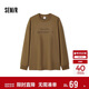 森馬（Semir）×RYO藝術(shù)家系列長(cháng)袖T恤男上衣冬季情侶裝oversize潮101724101201