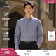 布克兄弟（BrooksBrothers）男士秋冬牛津紡紐扣領(lǐng)logo休閑襯衫 4003-深牛仔藍 L