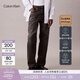 Calvin KleinJeans【復刻90系列】四季款男士美式復古ck直筒微彈灰色牛仔褲 W0J-牛仔灰 30