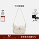 PEDRO牛皮馬鞍包ICON系列單肩包腋下包斜挎包女包PW2-75210151 PW2-75210151-4米色（銀色五金） XS