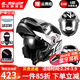 LS2雙鏡片揭面盔電動(dòng)摩托車(chē)頭盔男女高清耐磨賽車(chē)四季通用 FF370 黑白暗影 L（建議55-56頭圍）