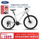 福特山地自行車(chē)成人青少年學(xué)生男女士變速單車(chē) LM380 星耀白-24速M碼