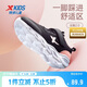 特步（XTEP）兒童童鞋女童網(wǎng)布鞋面基礎柔軟運動(dòng)跑鞋 黑/浪漫粉 34碼