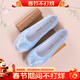 內聯(lián)升 游園驚夢(mèng)繡花鞋女 傳統手工布鞋時(shí)尚翹頭款女布鞋8667A 蘭色 37